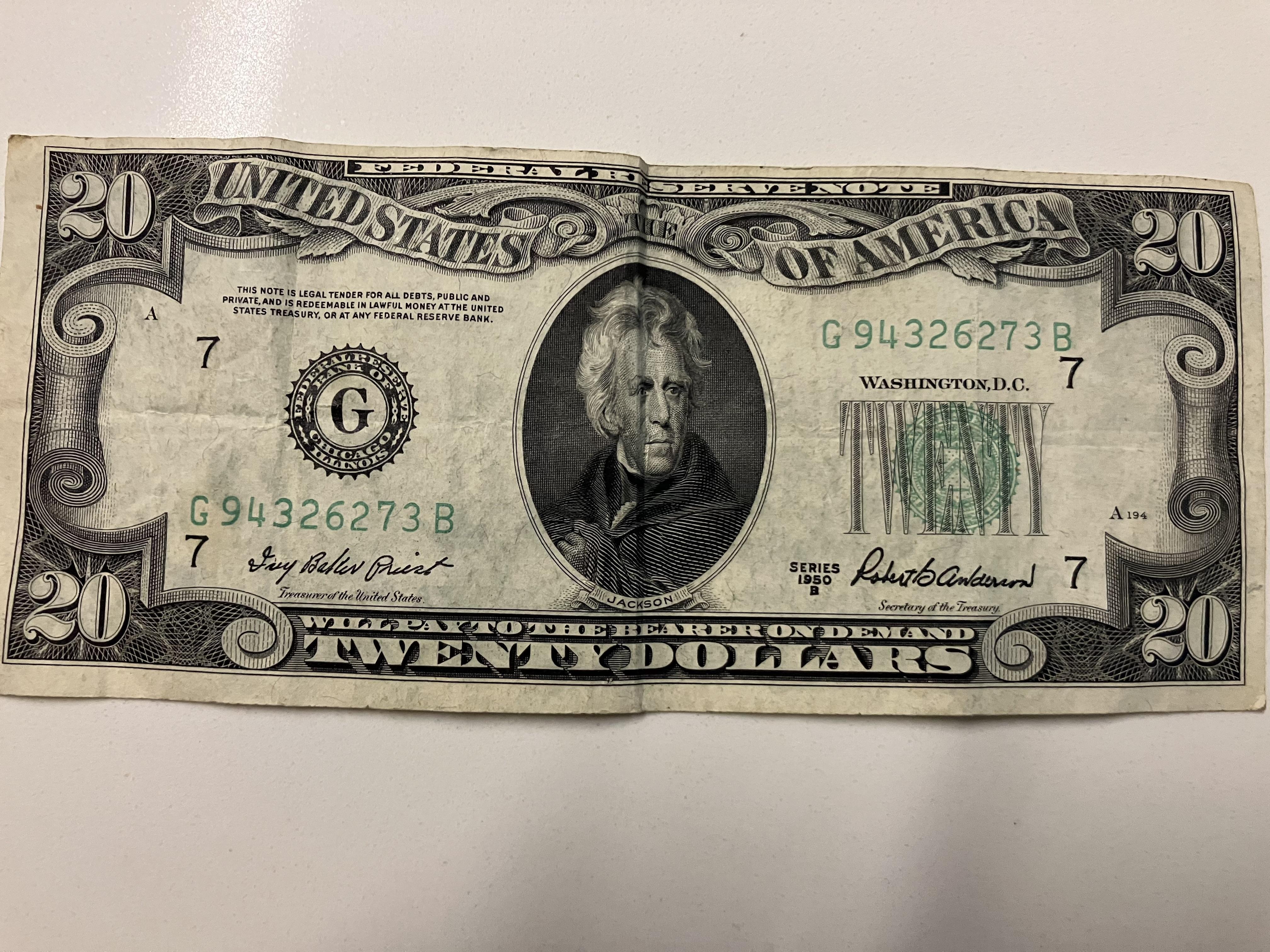 $20 in 1950