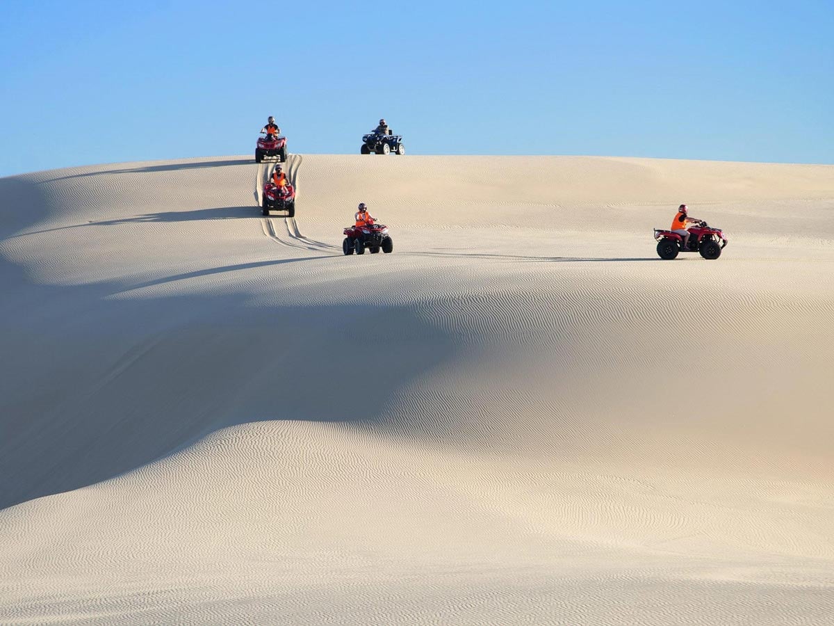 stockton sand dunes quad biking