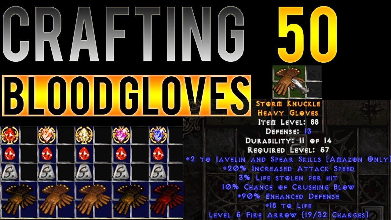 d2r craft gloves