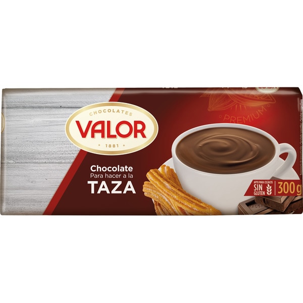 chocolate valor sin gluten