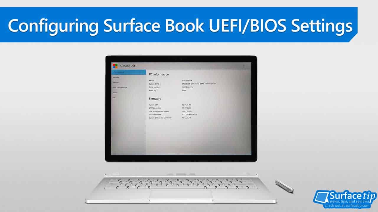 surface bios key