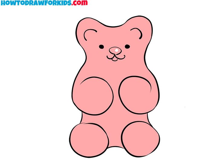 gummy bear drawing