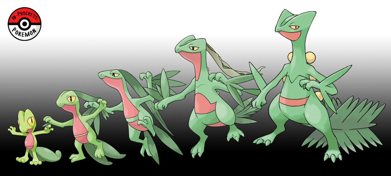 treecko evolution level