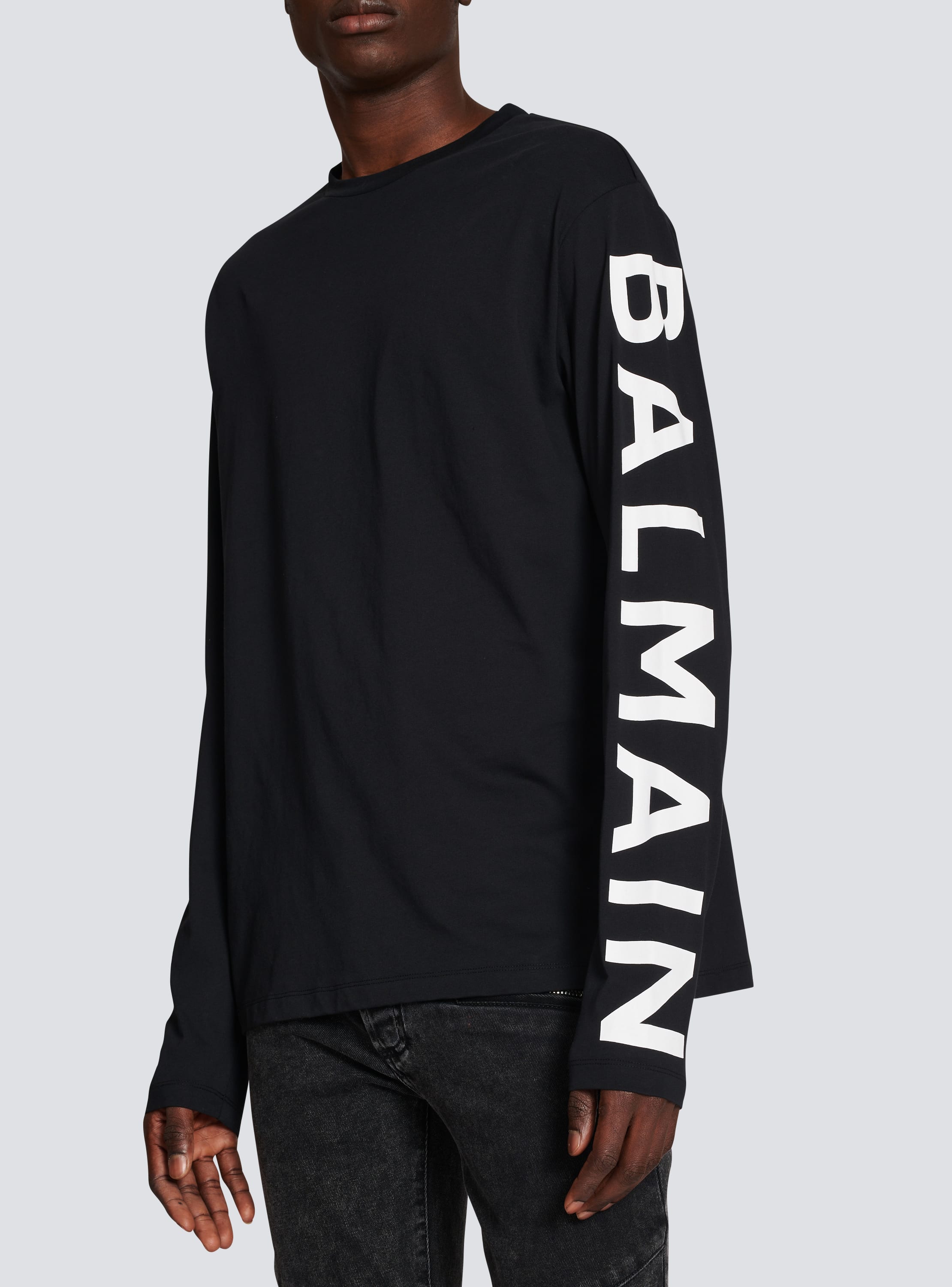 balmain long sleeve shirt