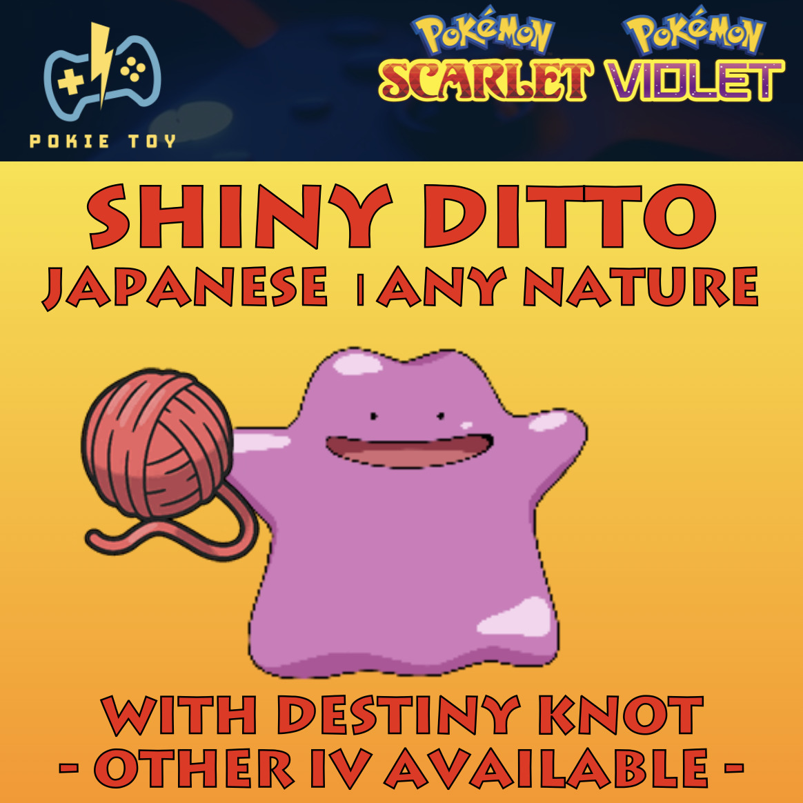 destiny knot pokemon violet