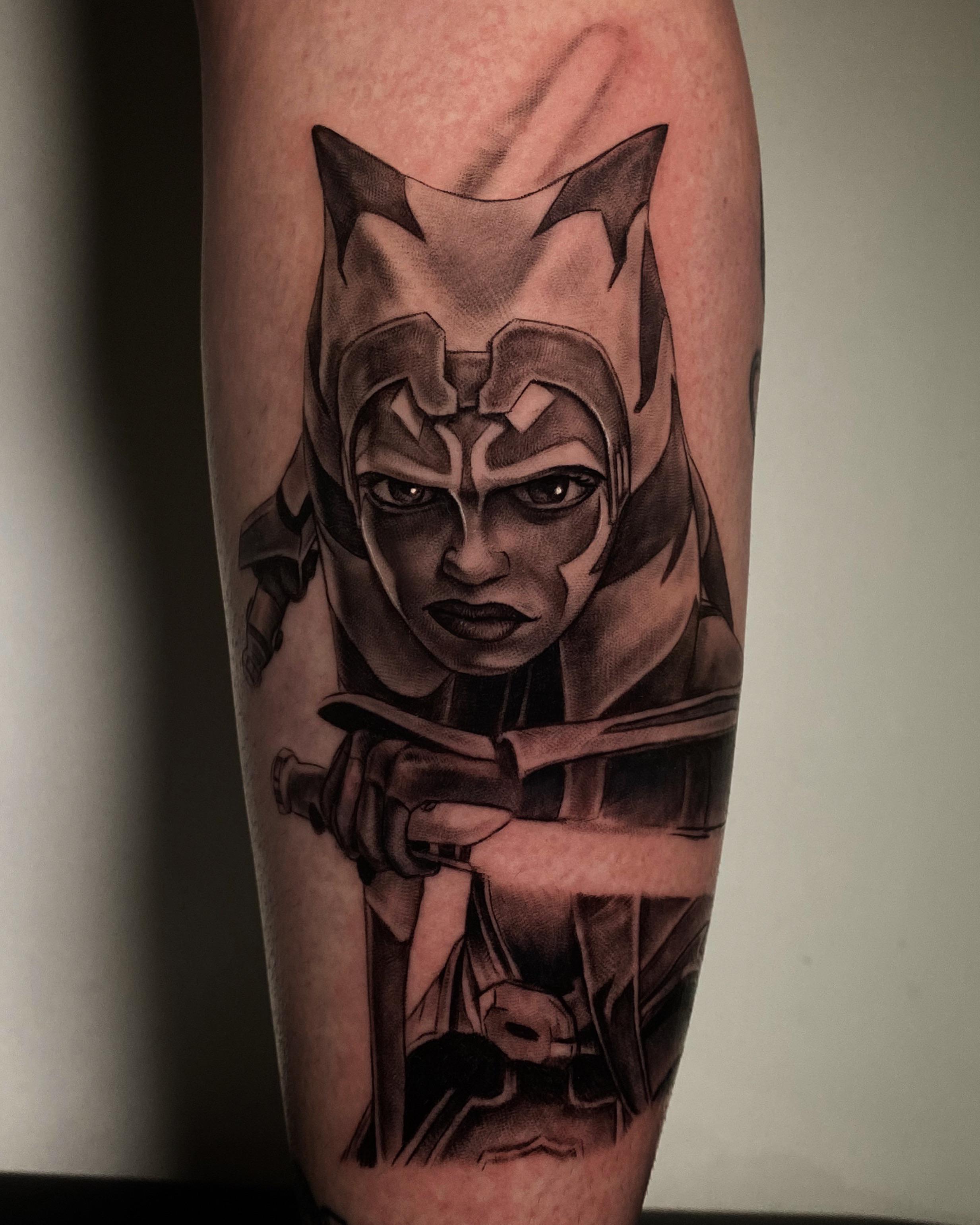 ahsoka tano tattoo