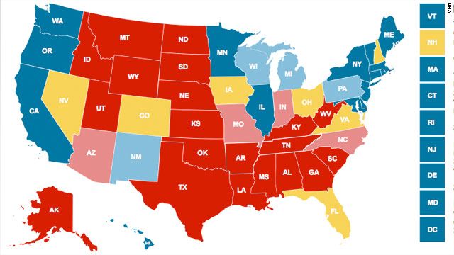 cnn electoral map