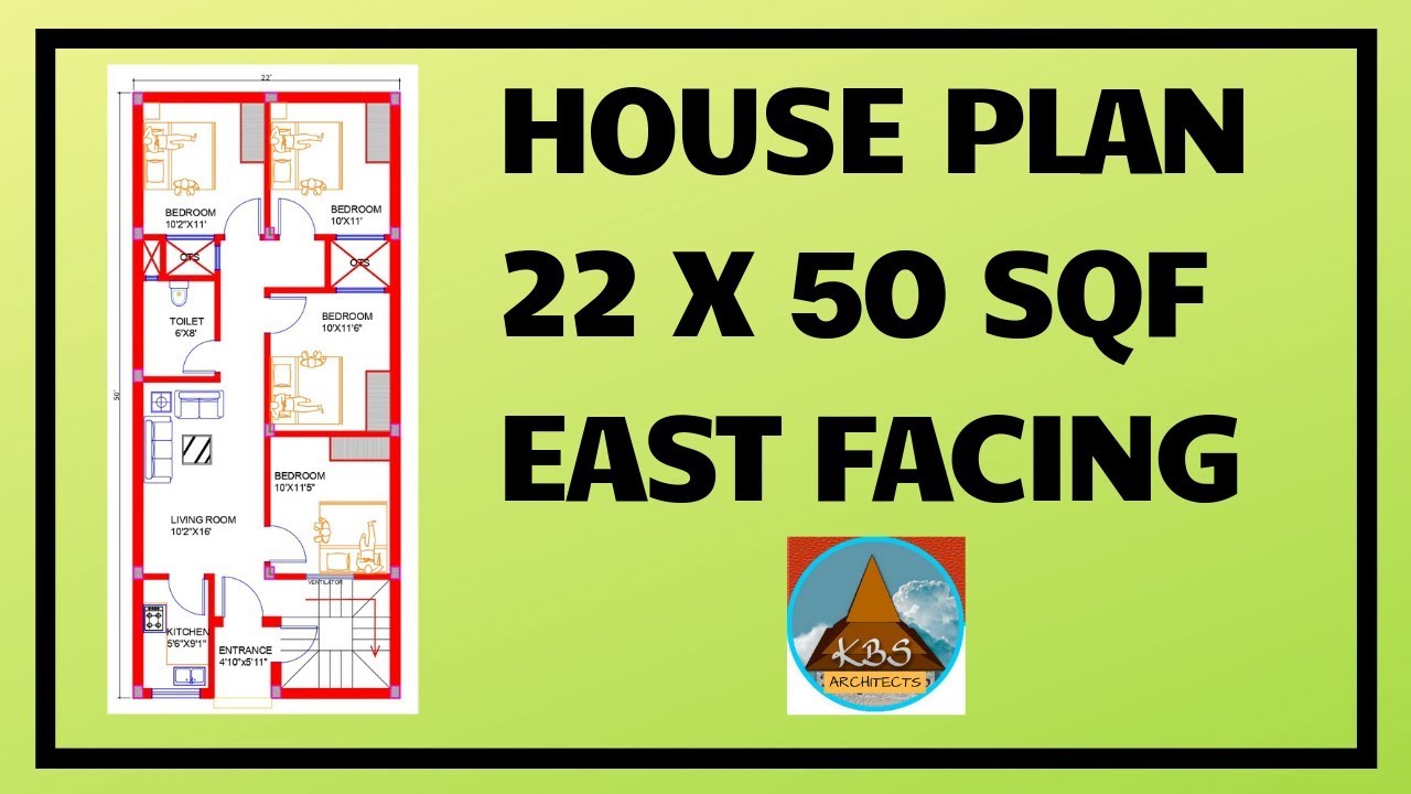 22 x 50 house plans