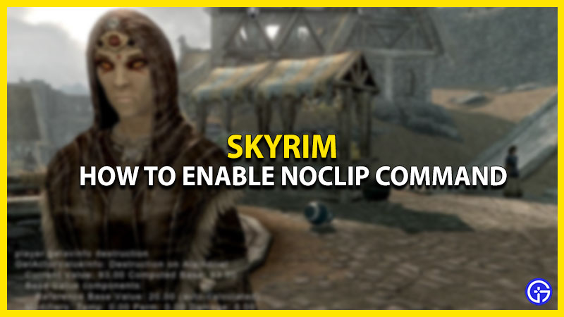 skyrim noclip command