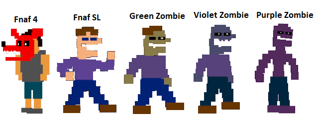 fnaf michael afton 8 bit