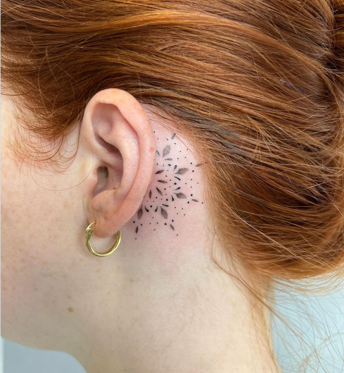 feminine ear tattoos