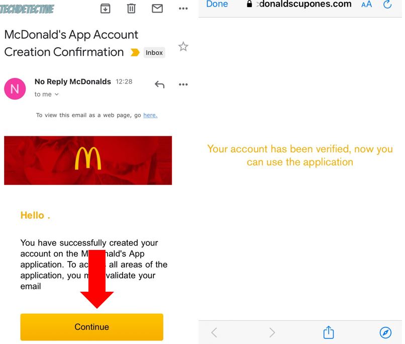 mymaccas app not working