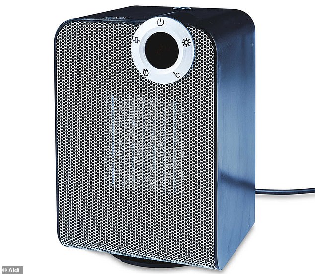 aldi ceramic heater