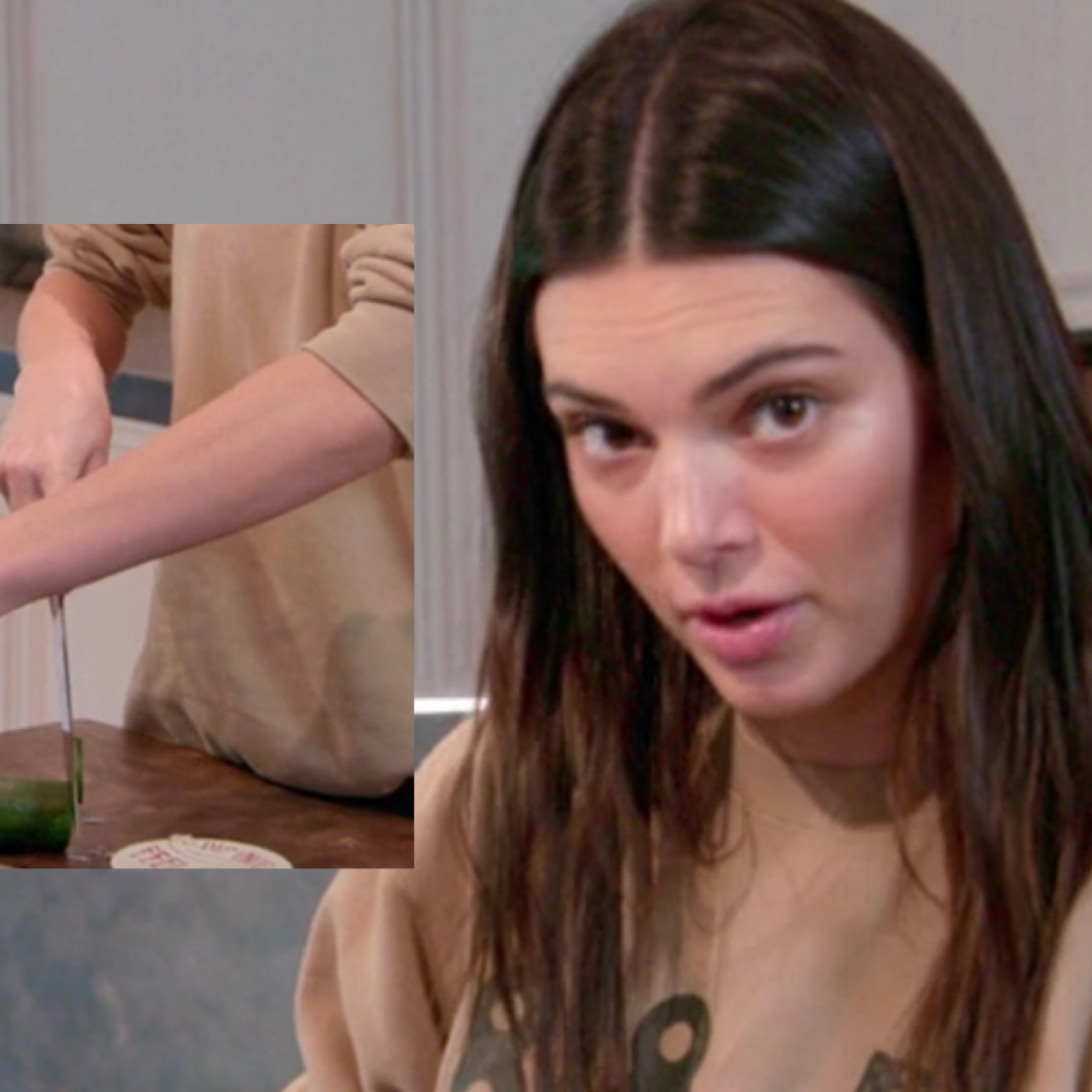 kendall jenner cucumber salad