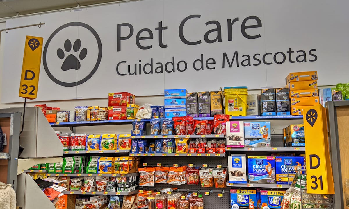 walmart pet supplies