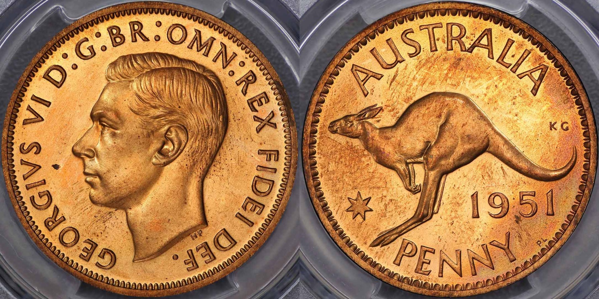 australia penny 1951