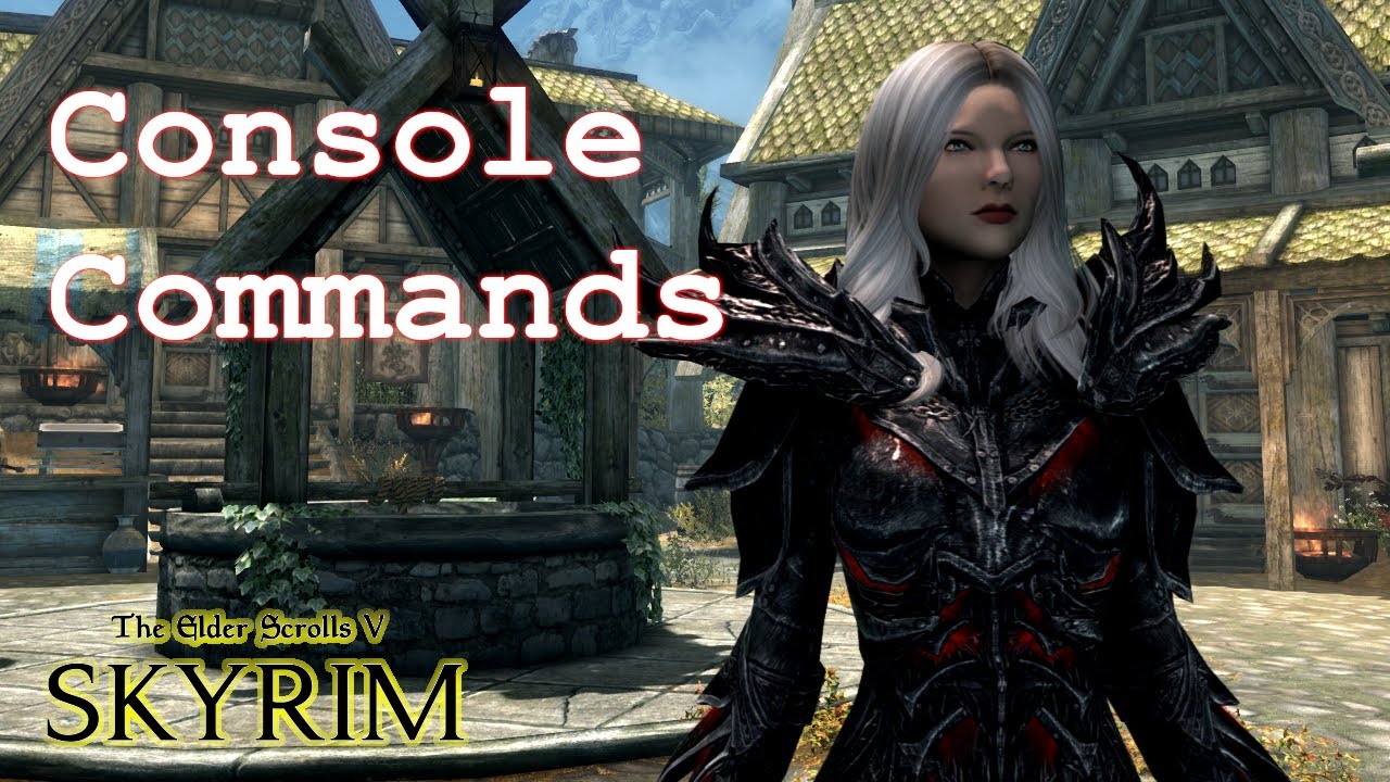 skyrim console commands