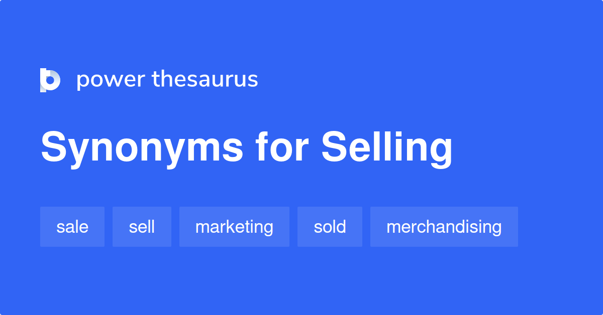 synonym selling