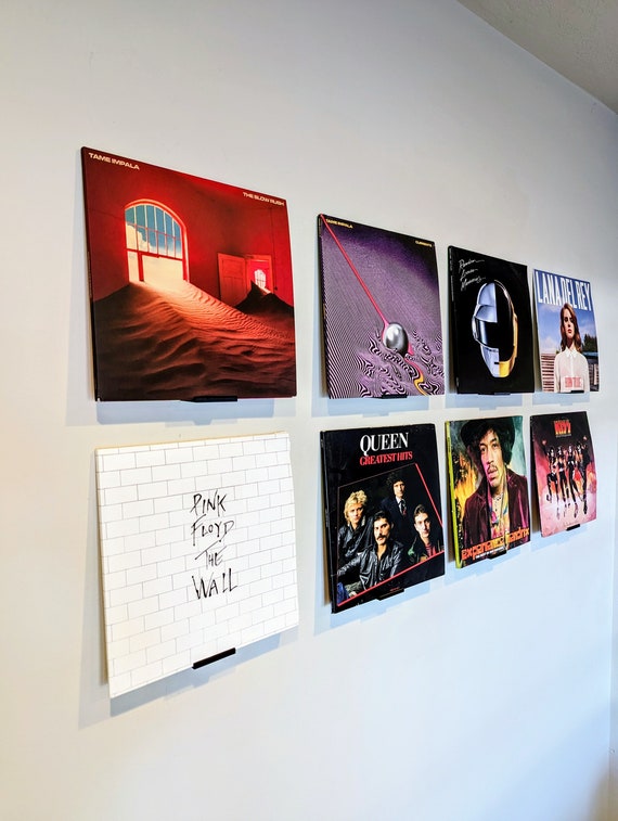 vinyl album wall