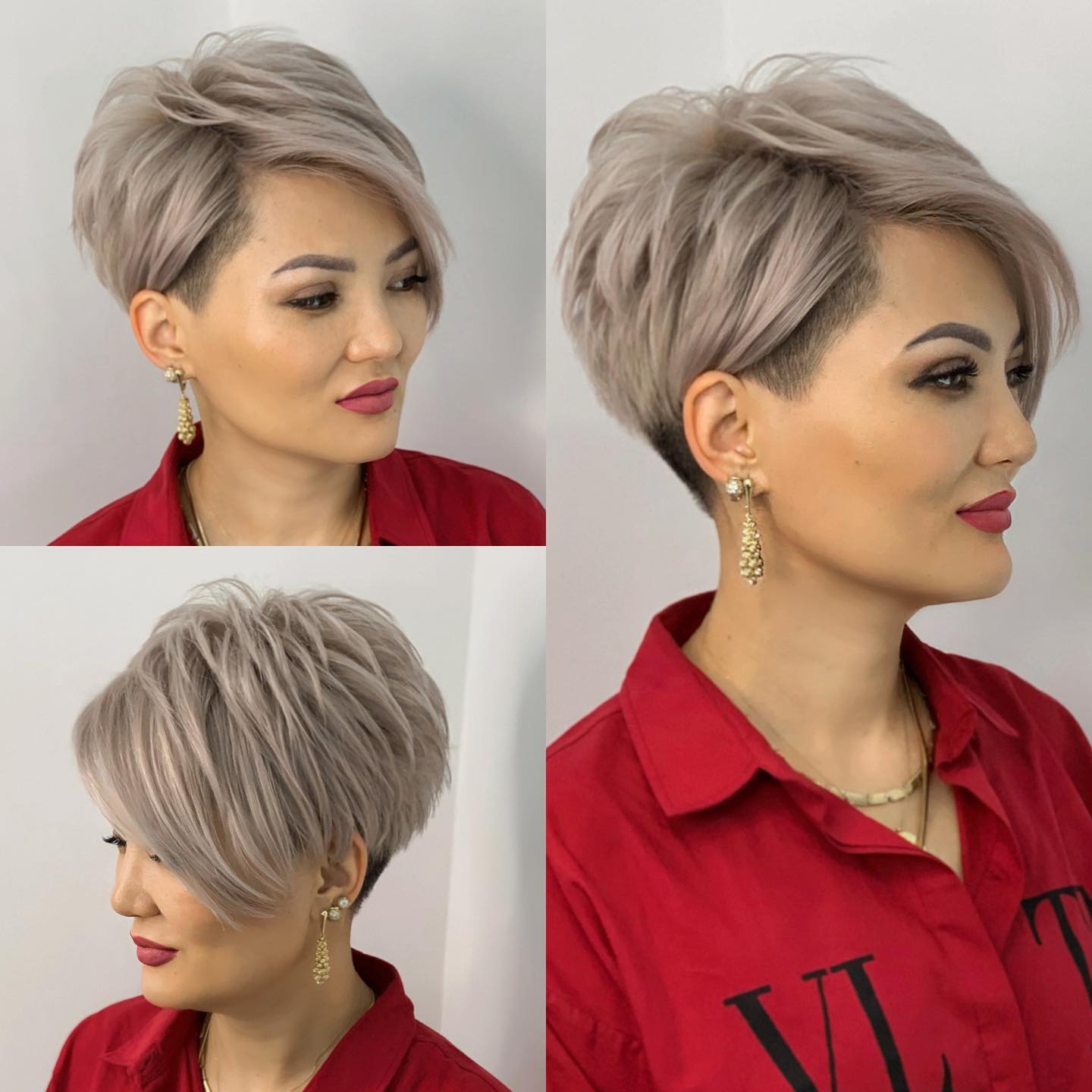 short hair undercut hairstyle