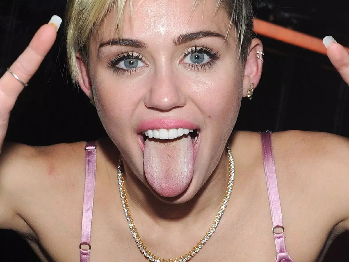 miley cyrus real porn