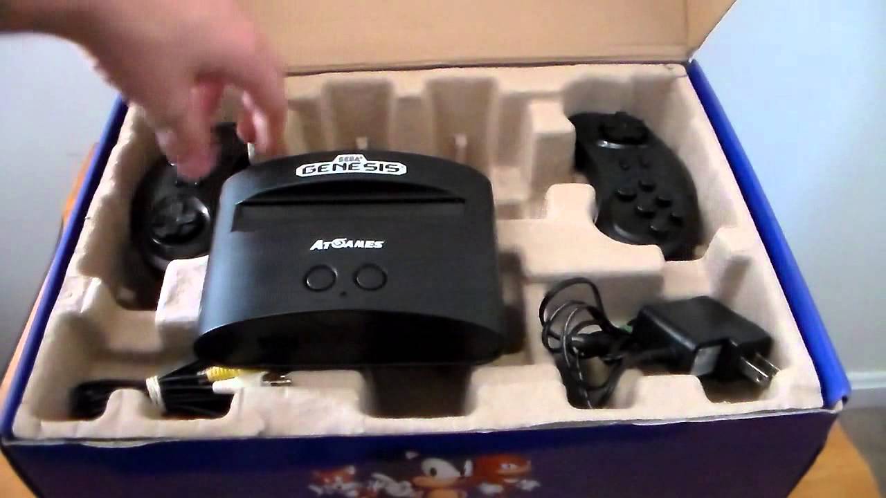 mega drive classic game console