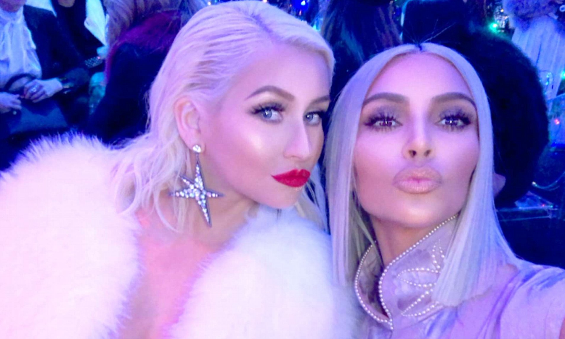 christina aguilera and kim kardashian