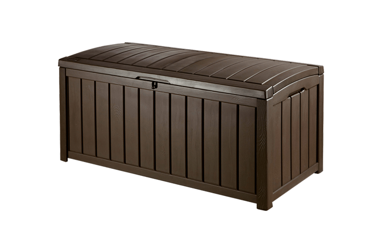 keter plastic deck box