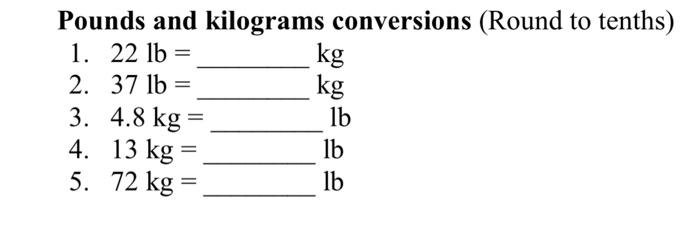 4.8kg in pounds