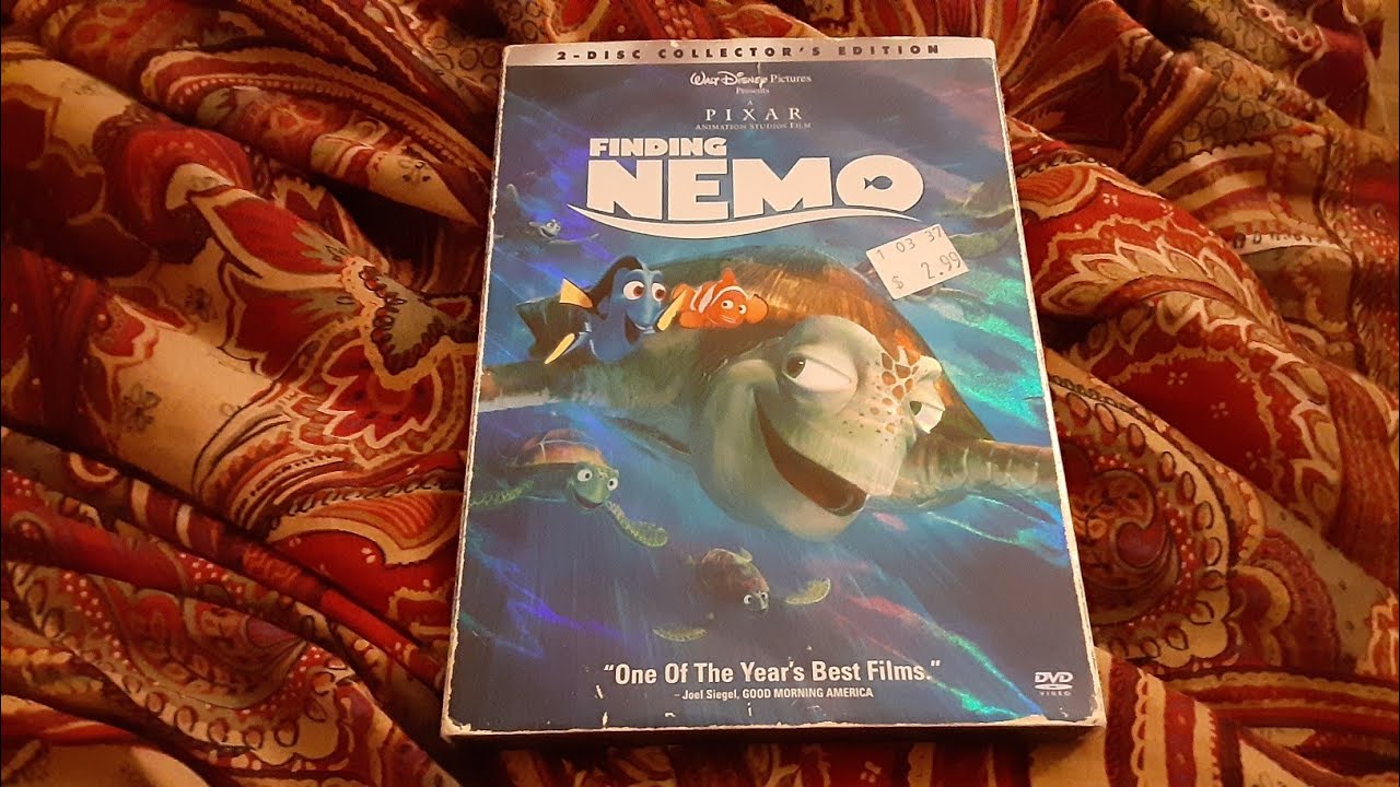 opening to finding nemo 2003 dvd disc 1