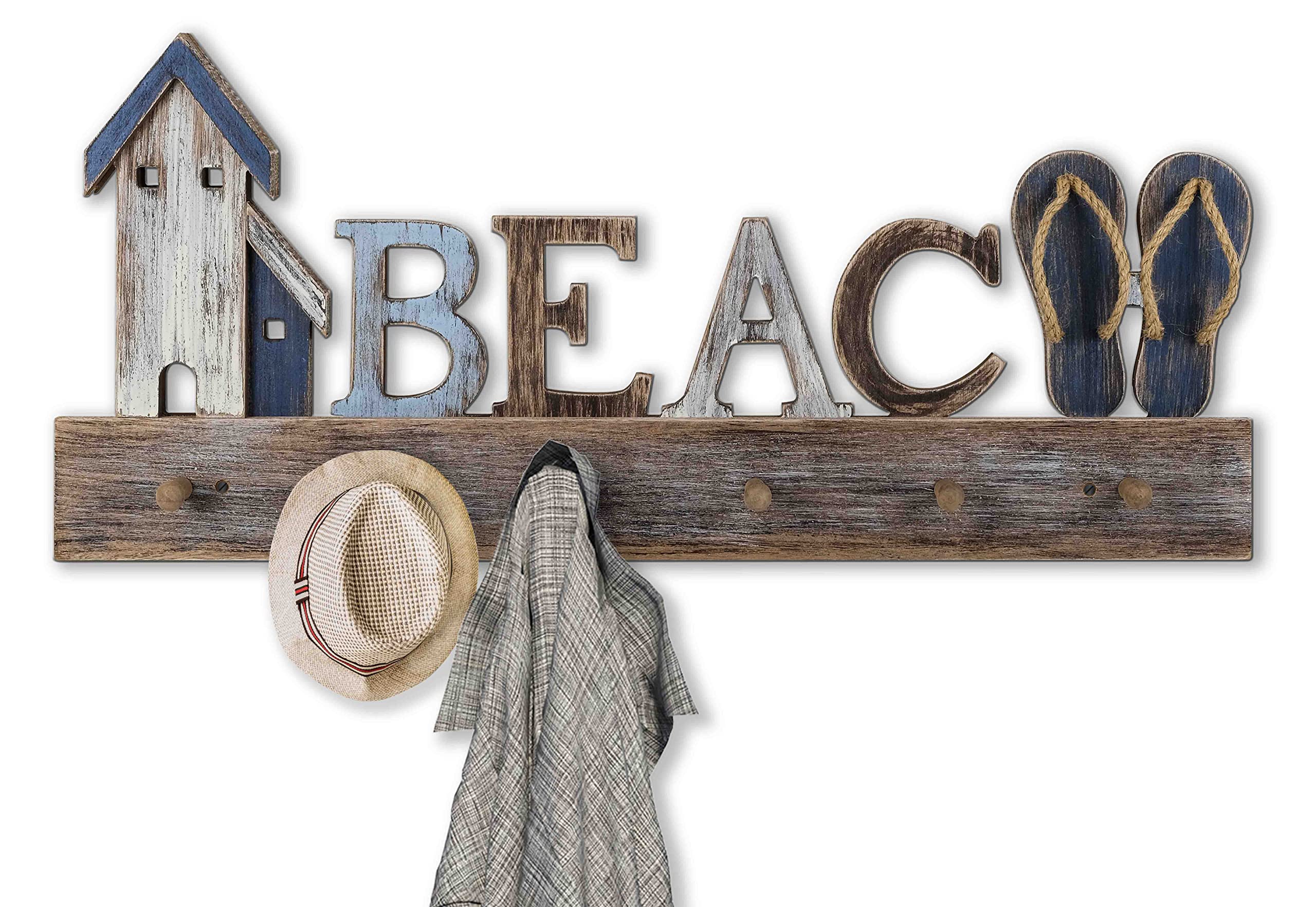 beachy coat hooks