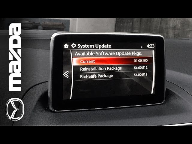 update mazda connect firmware