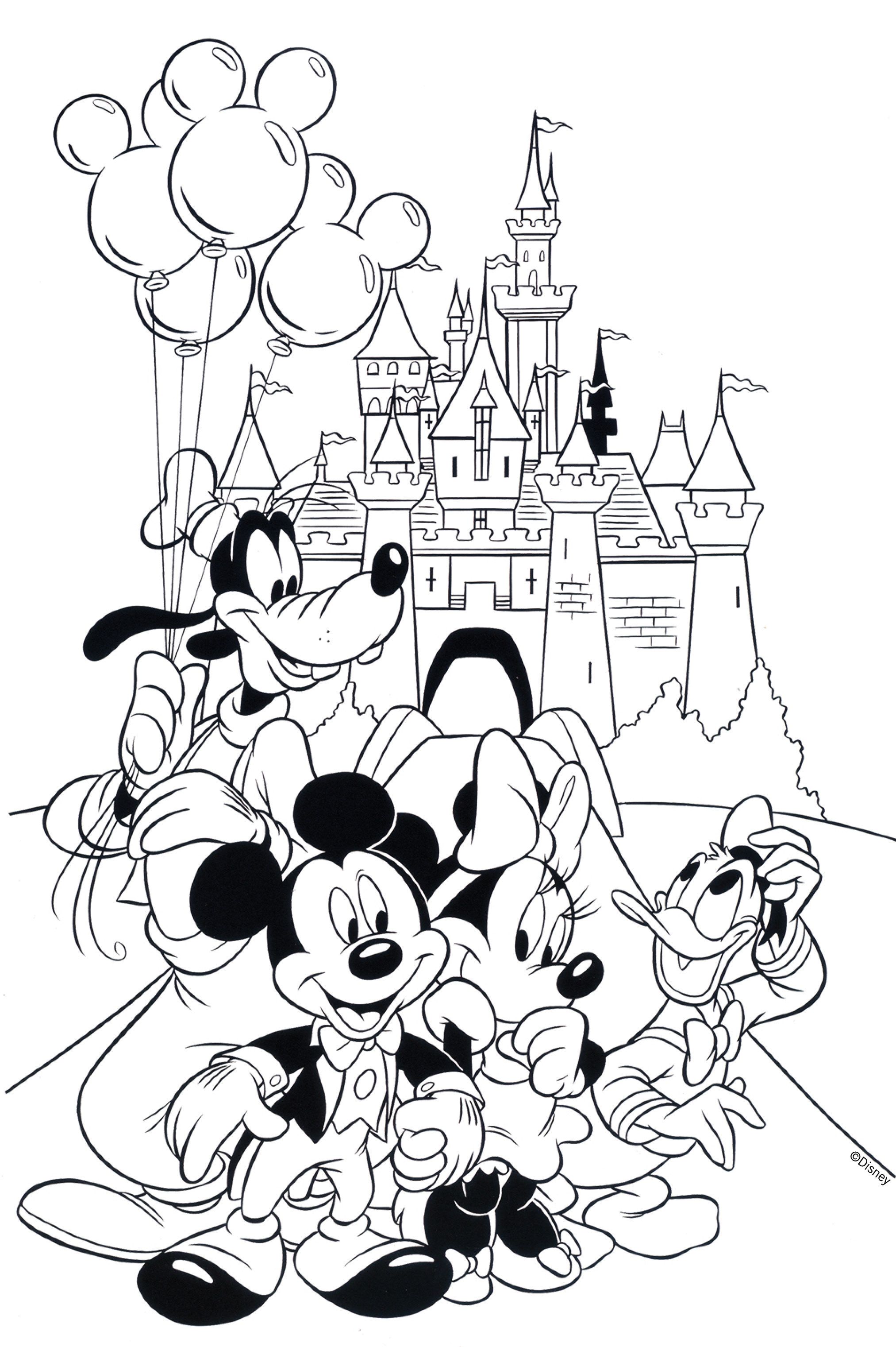 disney free coloring pages printable