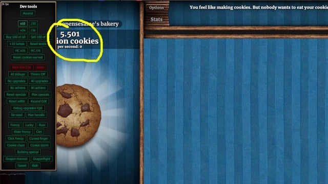 cookie clicker hack name