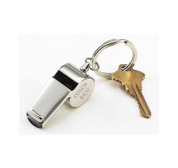 whistle keychain