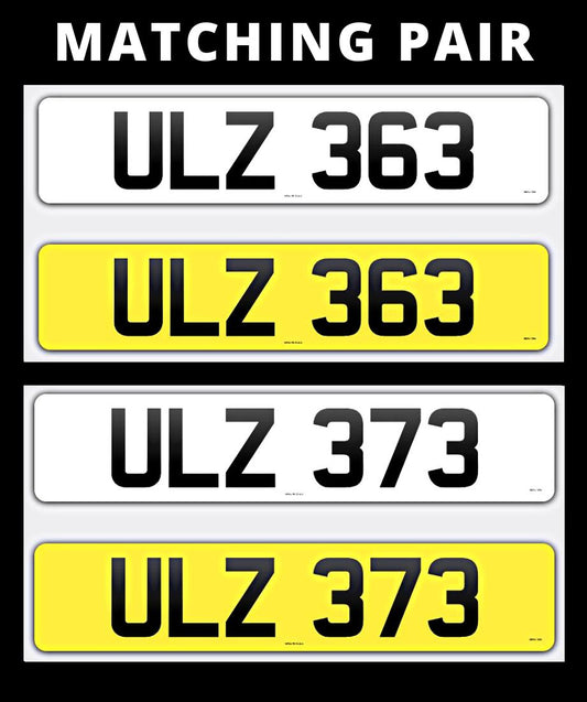 3 digit number plates for sale ni