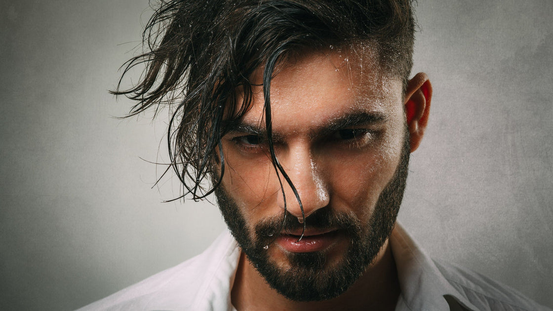 male hairstyles with beard