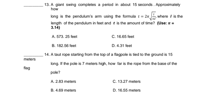 4.31 meters to feet