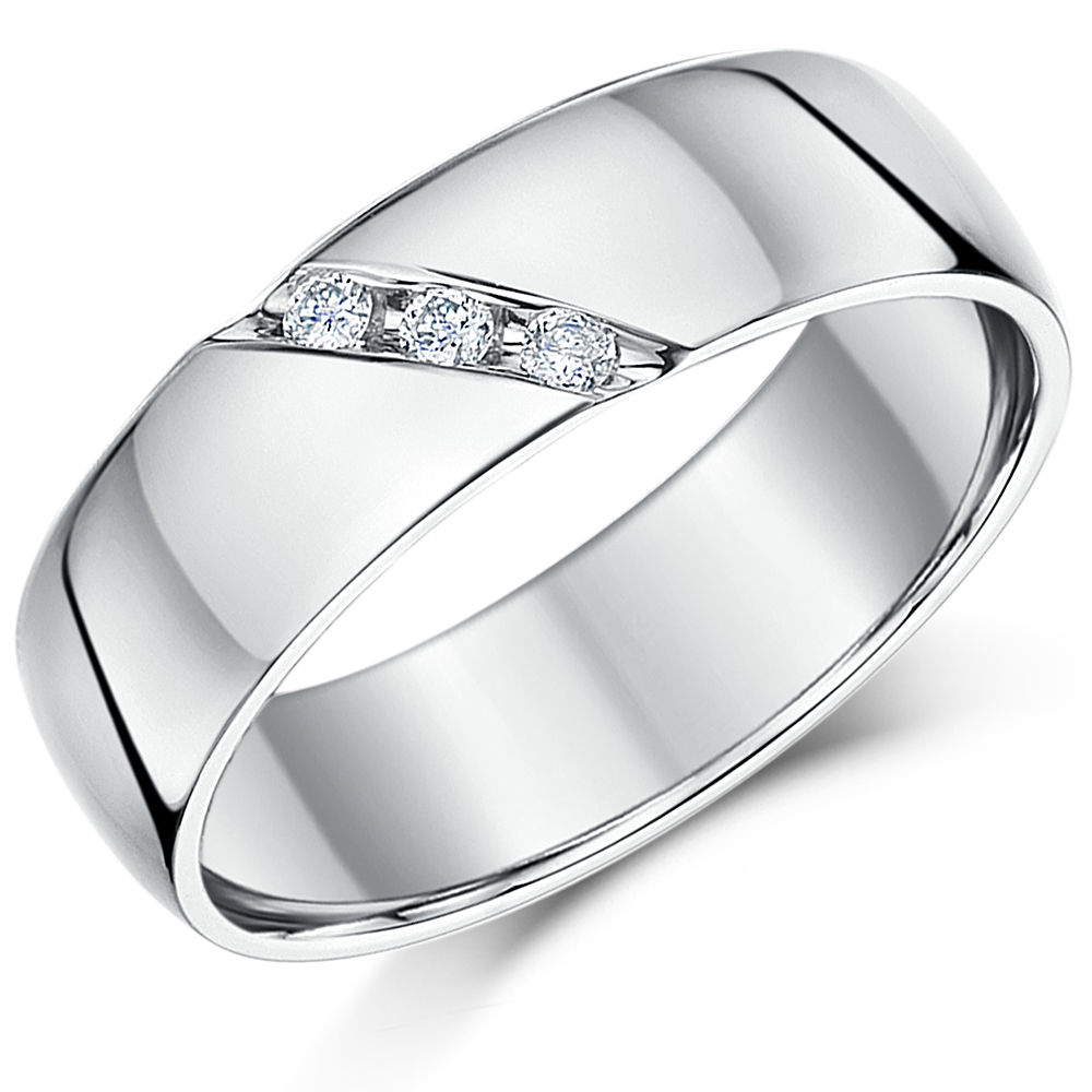 cheap palladium wedding rings