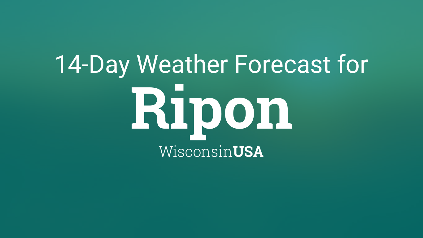 weather forecast ripon