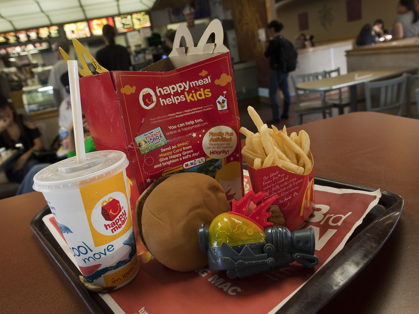 cheeseburger happy meal