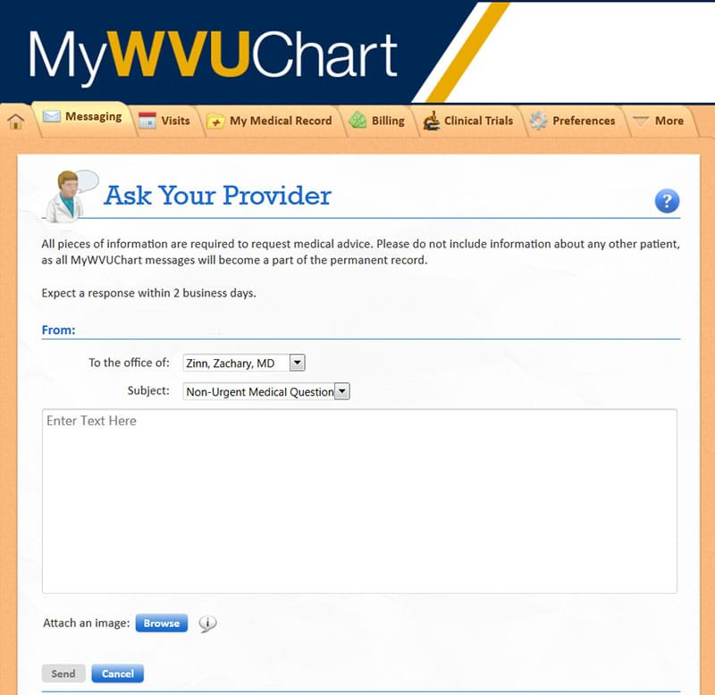 wvu mychart