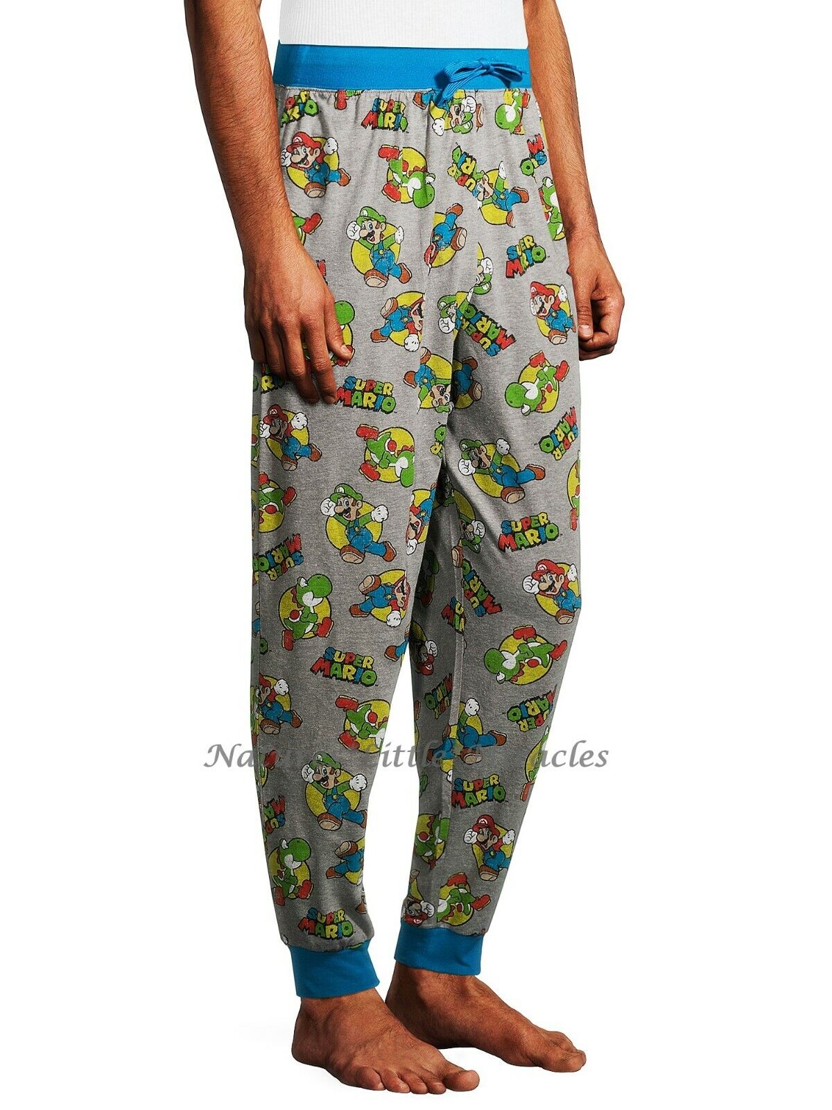 mens mario pajama pants