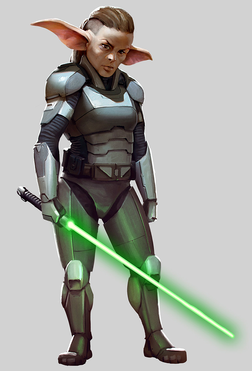 armored jedi