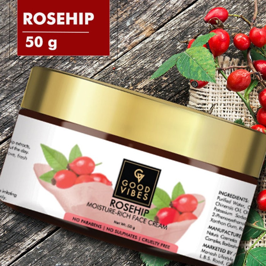 good vibes rosehip cream