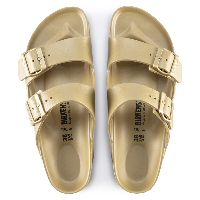 birkenstock gold metallic