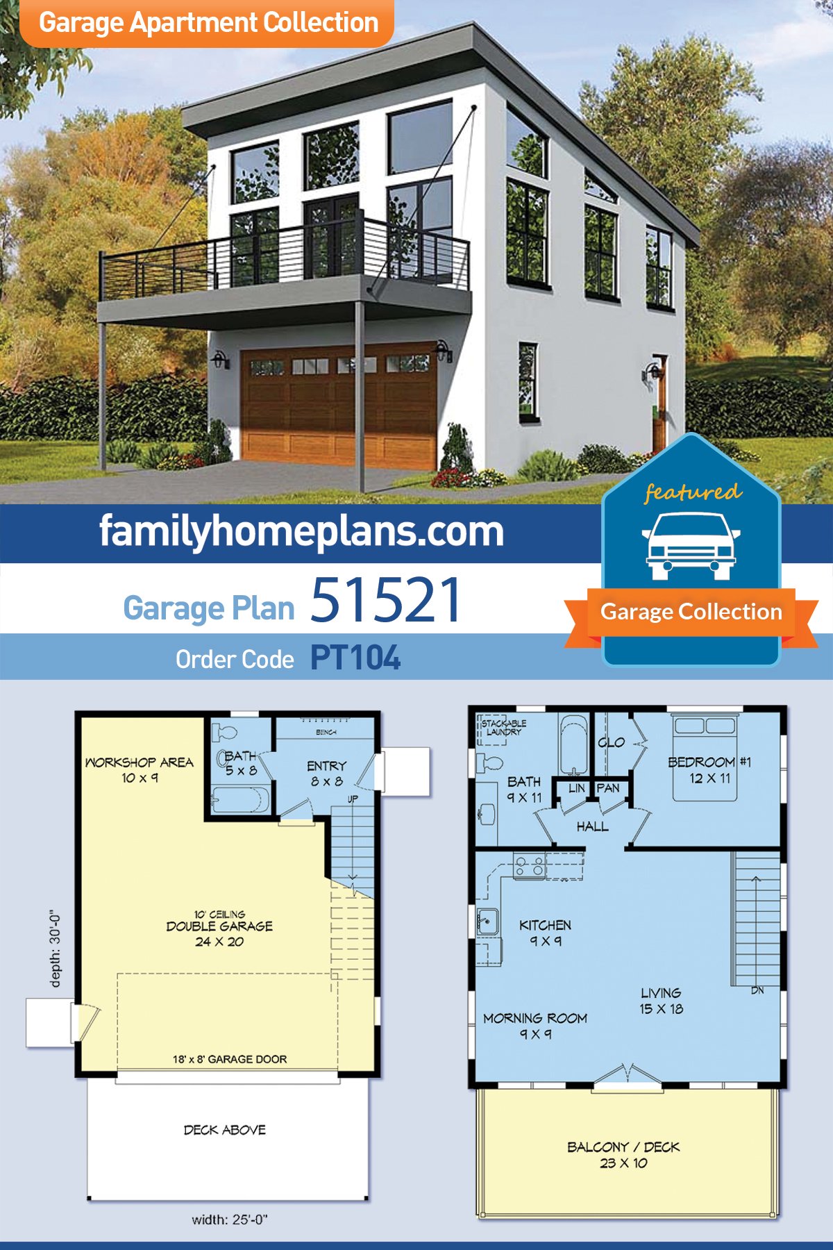 garage apt house plans