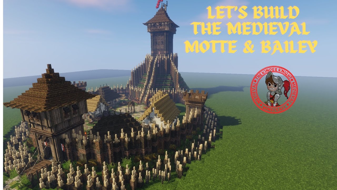 motte and bailey castle minecraft