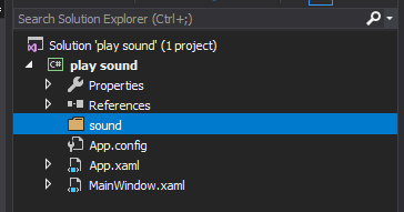 wpf play sound