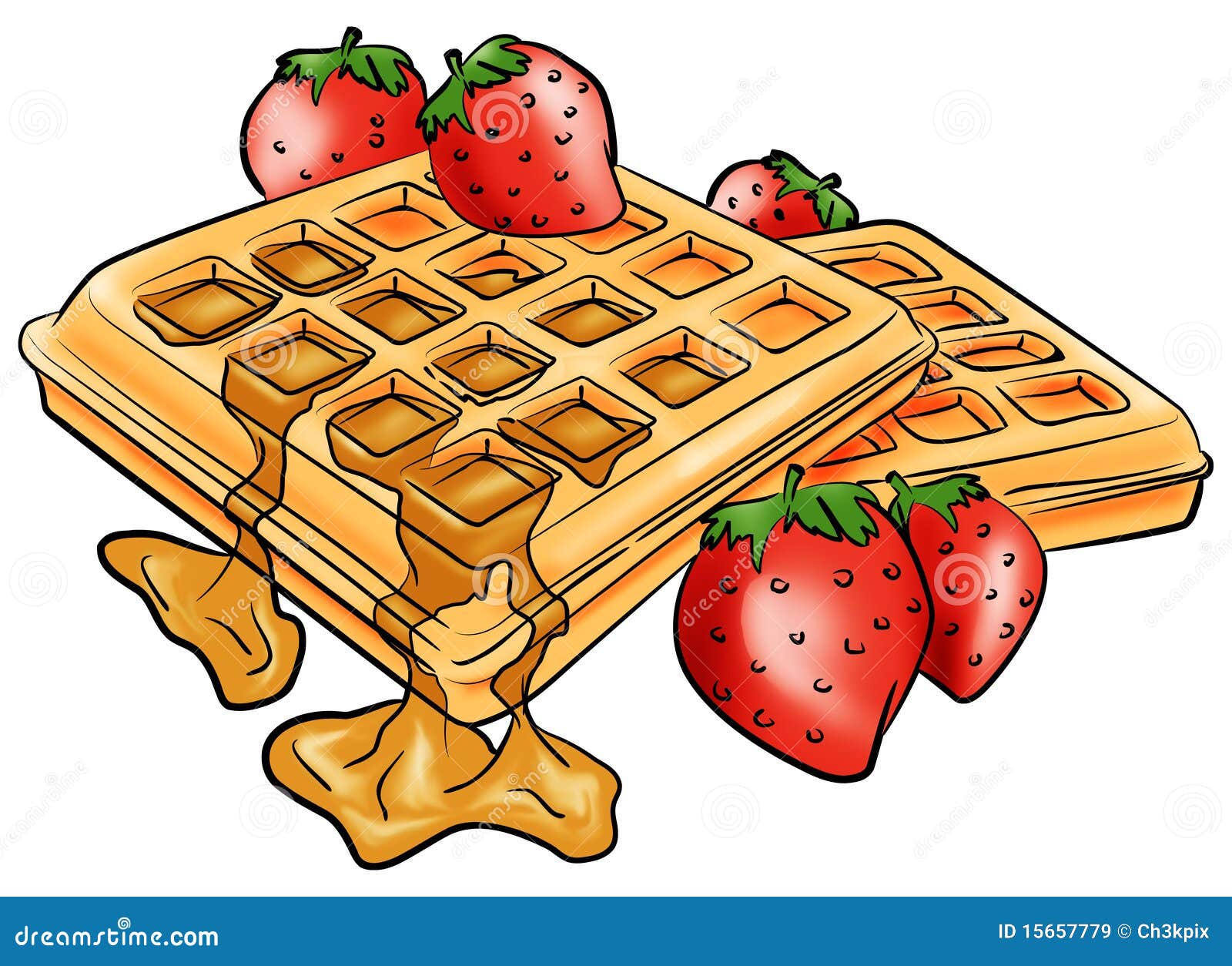 waffle clipart